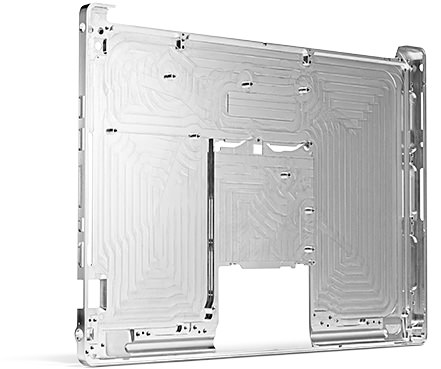 アルミニウム合⾦の切削ボディ